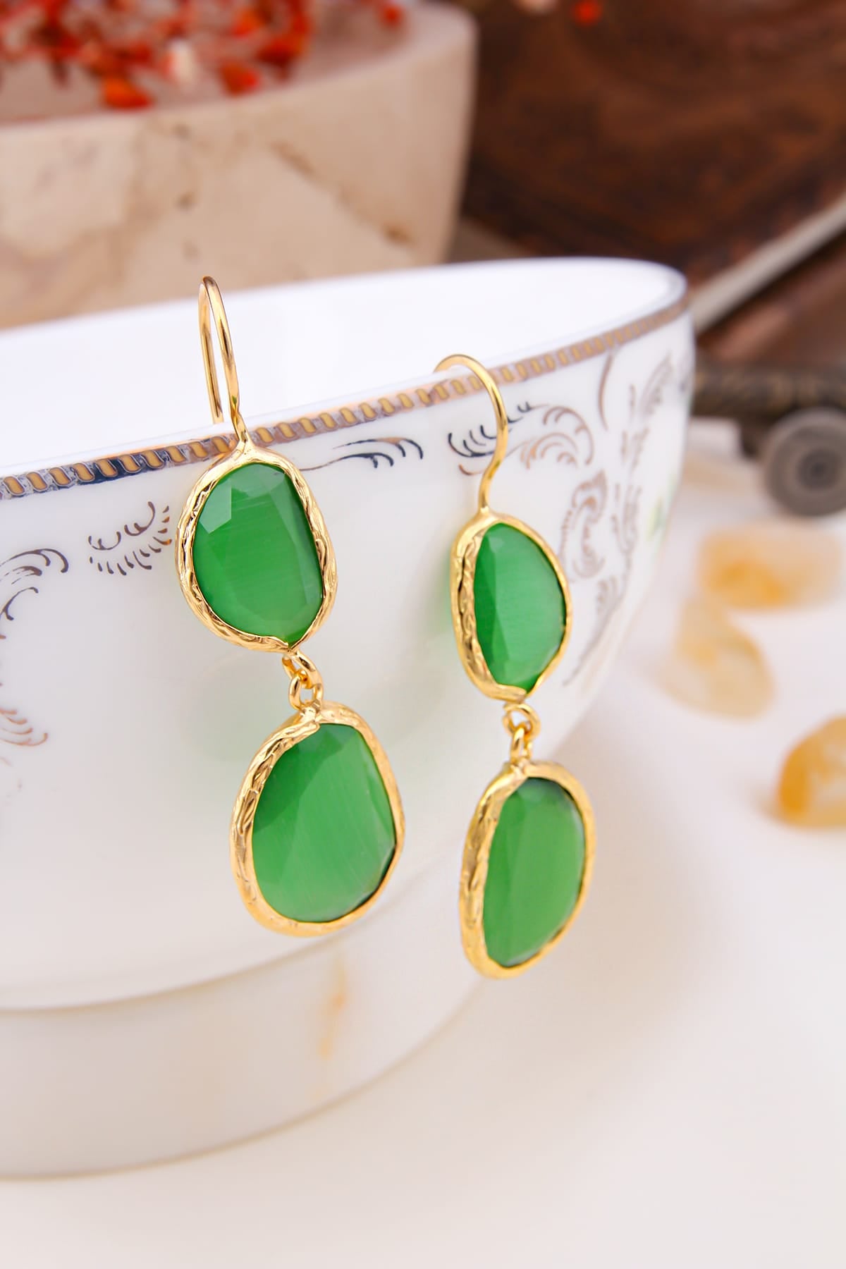 Cat Eyes Boucles d'oreilles