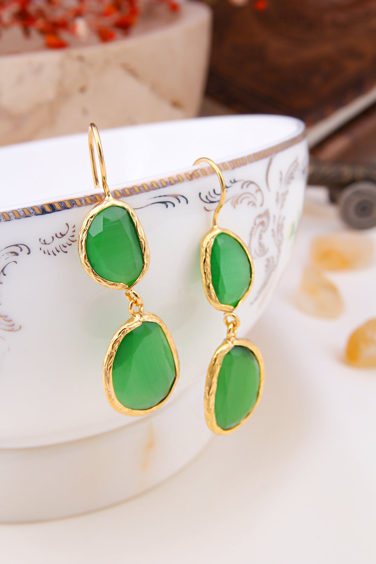 Cat Eyes  Boucles d'oreilles