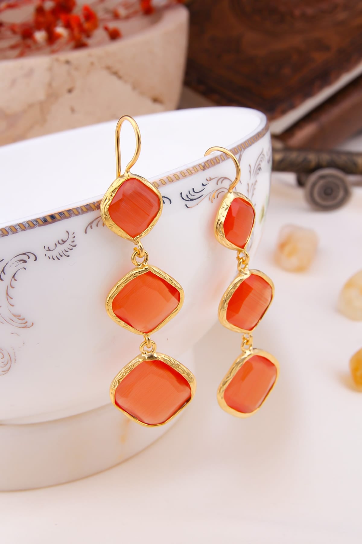 Cat Eyes Boucles d'oreilles