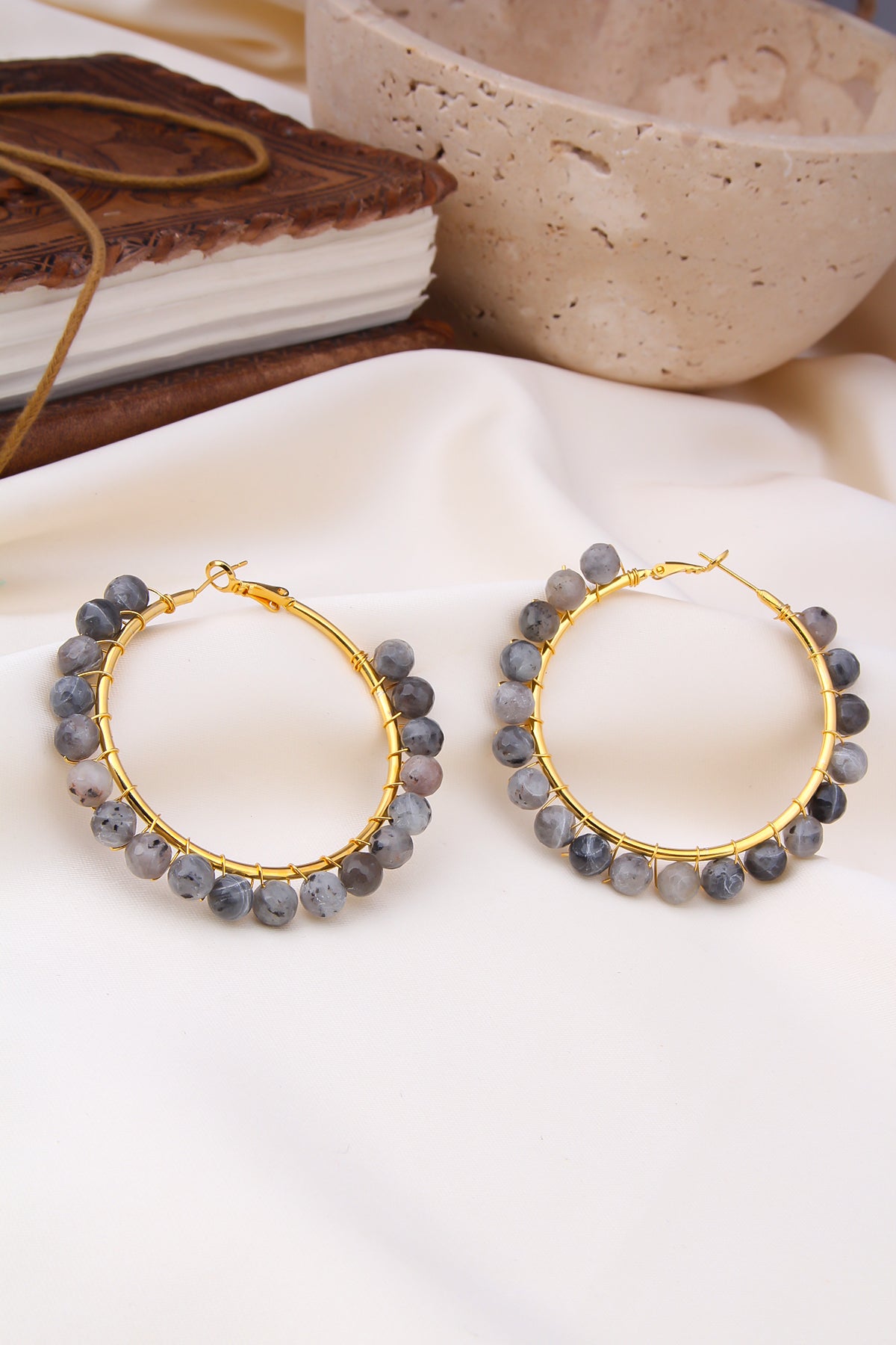 Labradorite Boucles d'oreilles