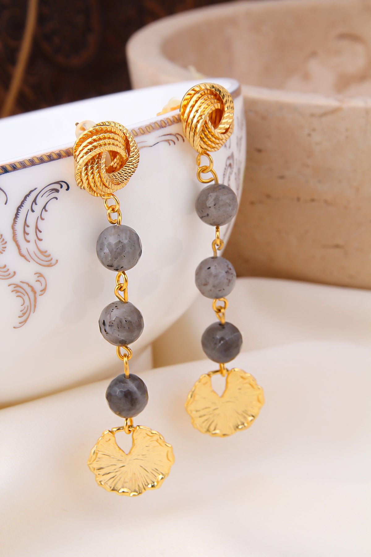 Labradorite Earrings