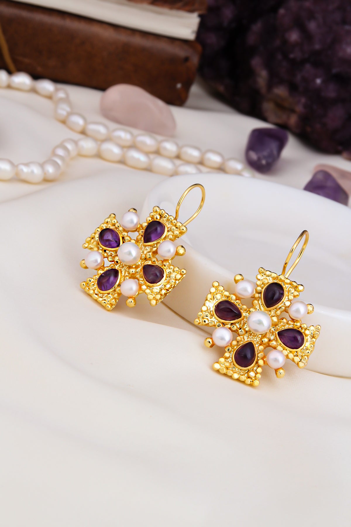 Amethyst Earring