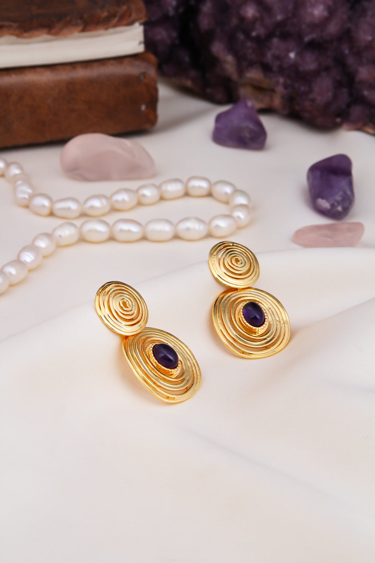 Amethyst Earring