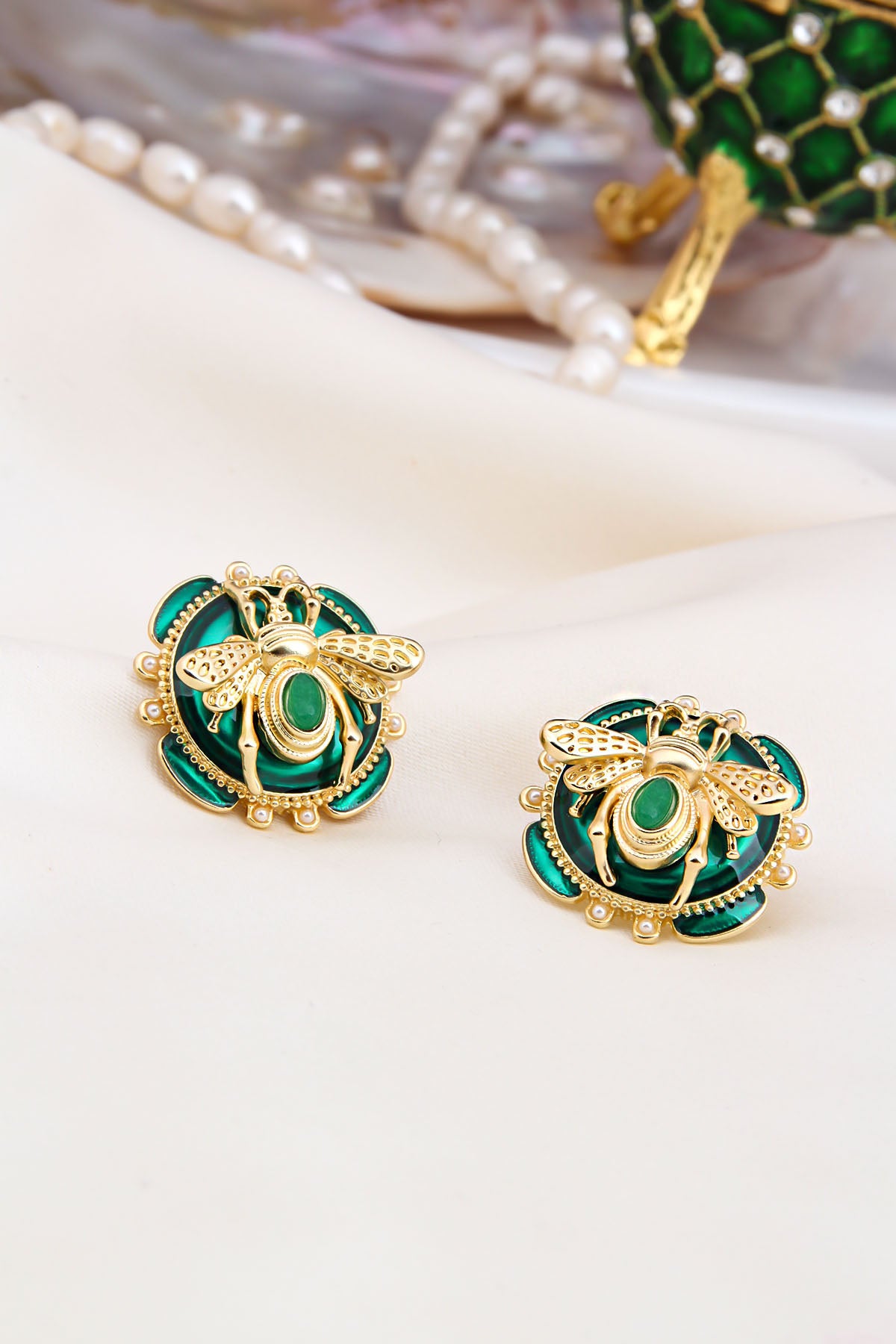 Agate Earring