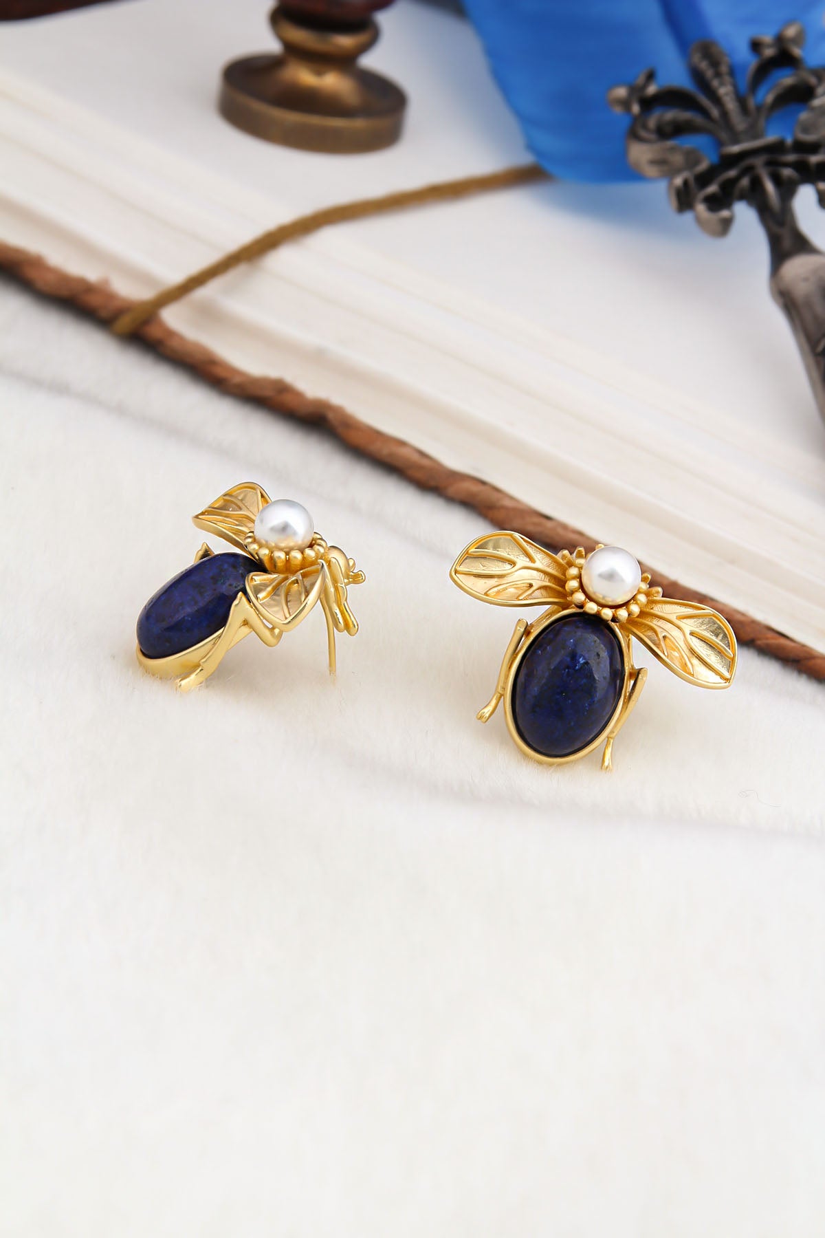 Lapis Lazuli Boucles D'Oreilles