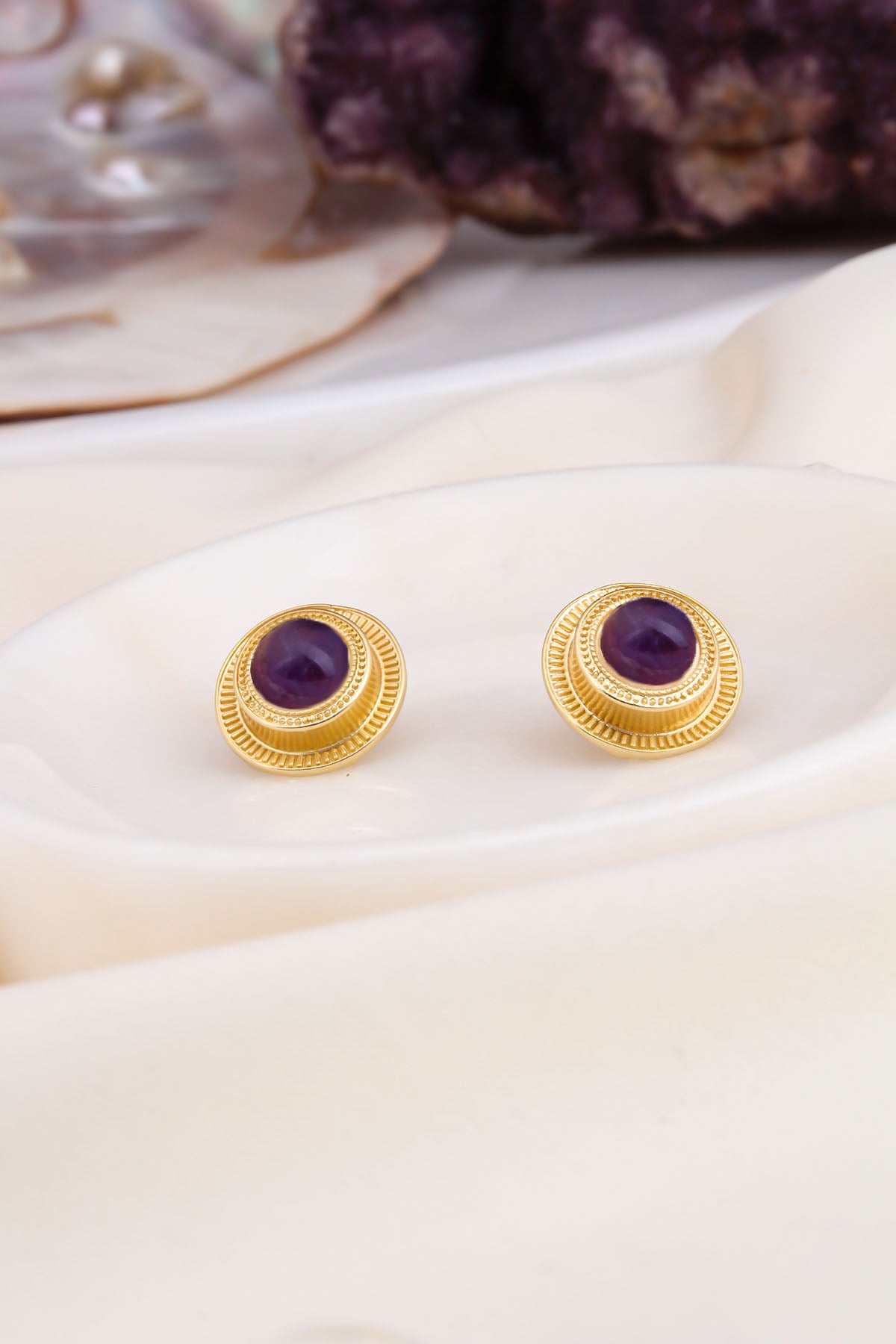 Amethyst Earring