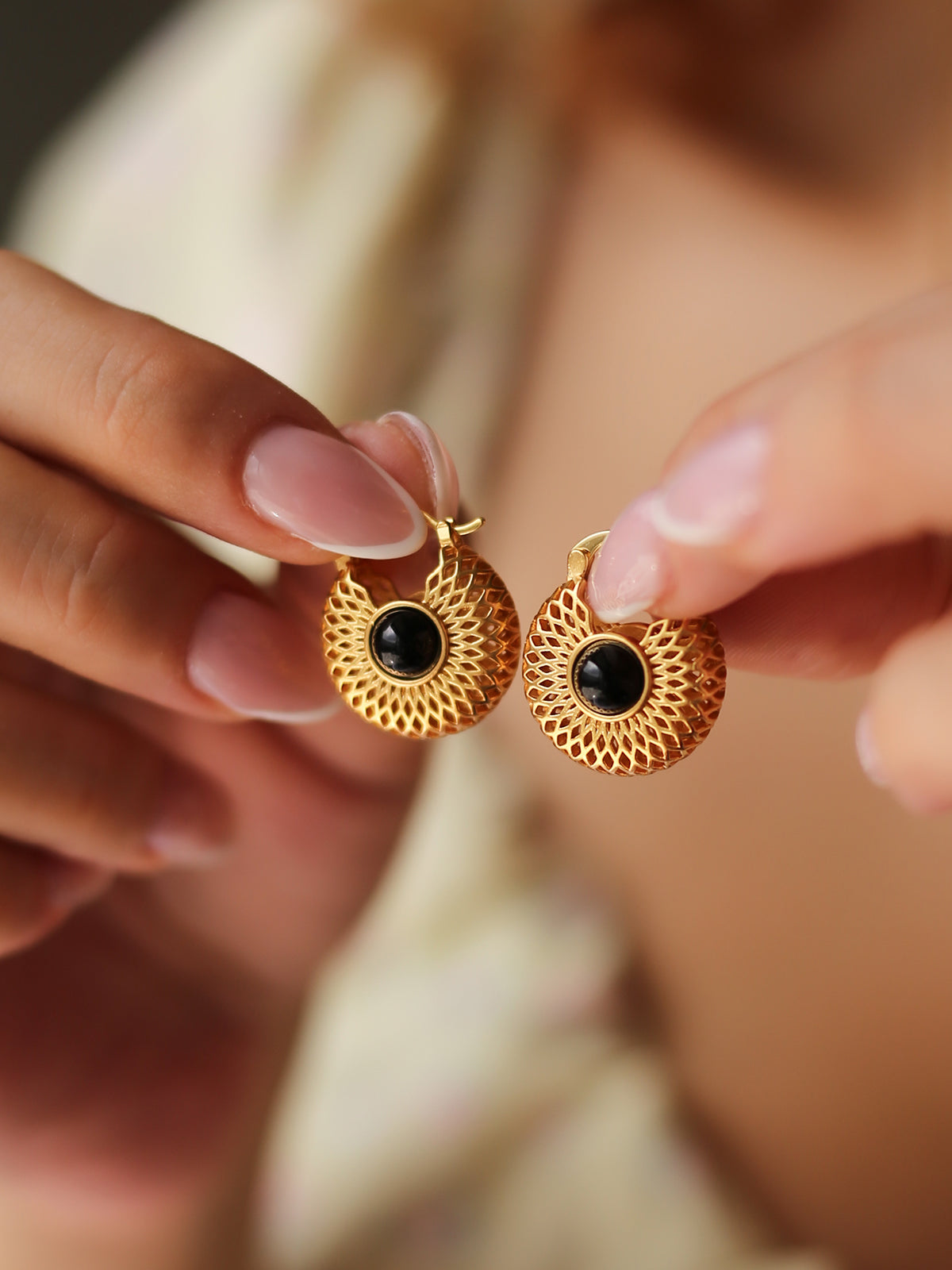 Onix Boucles d'oreilles