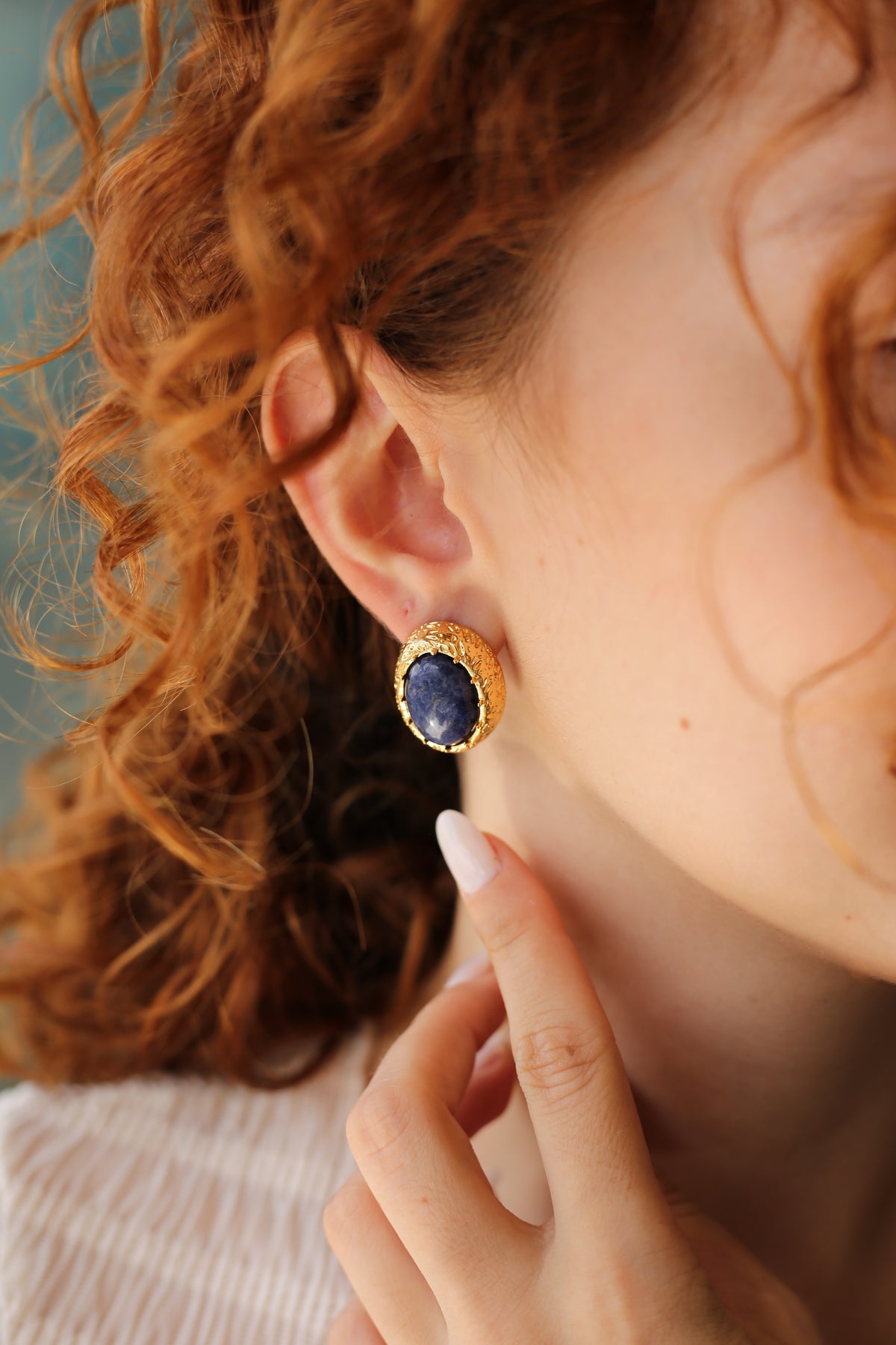Lapis Boucles d'oreilles