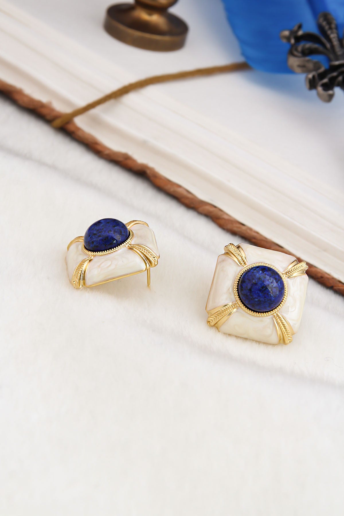 Lapis Lazuli Boucles D'Oreilles
