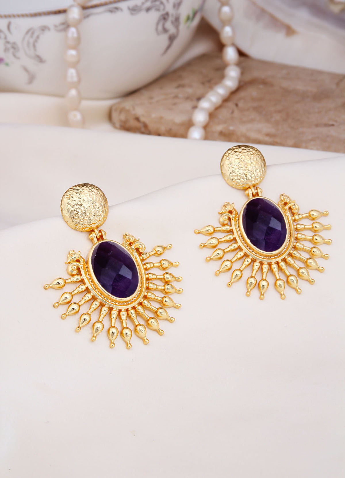 Amethyst Boucle d'oreilles