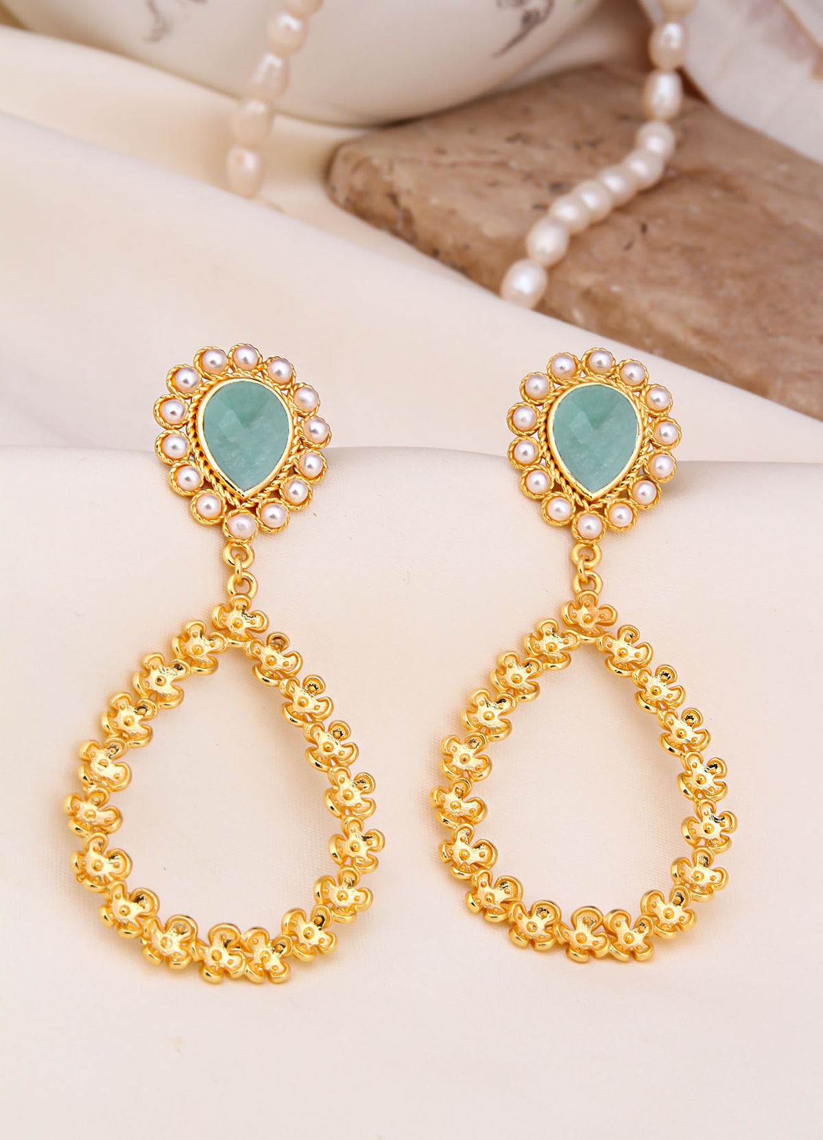 Amazonite Earring