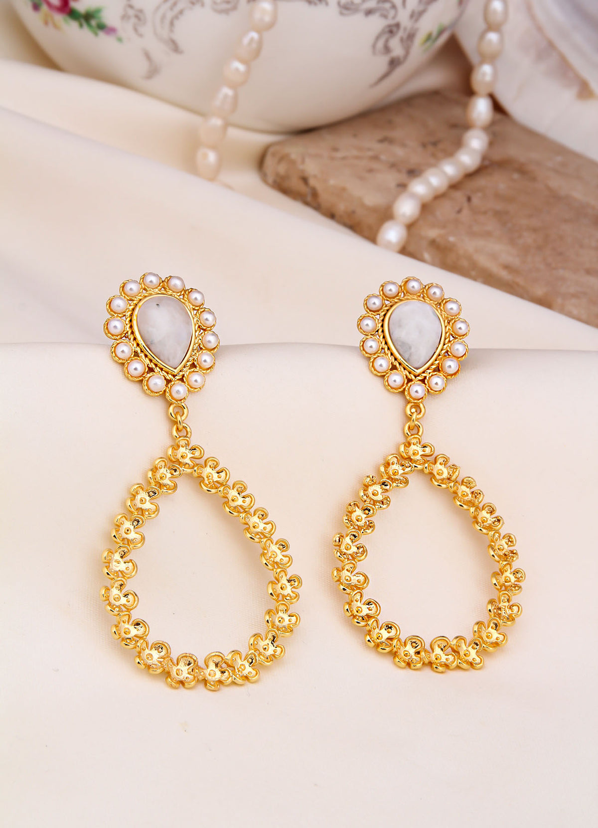 Moonstone Earring