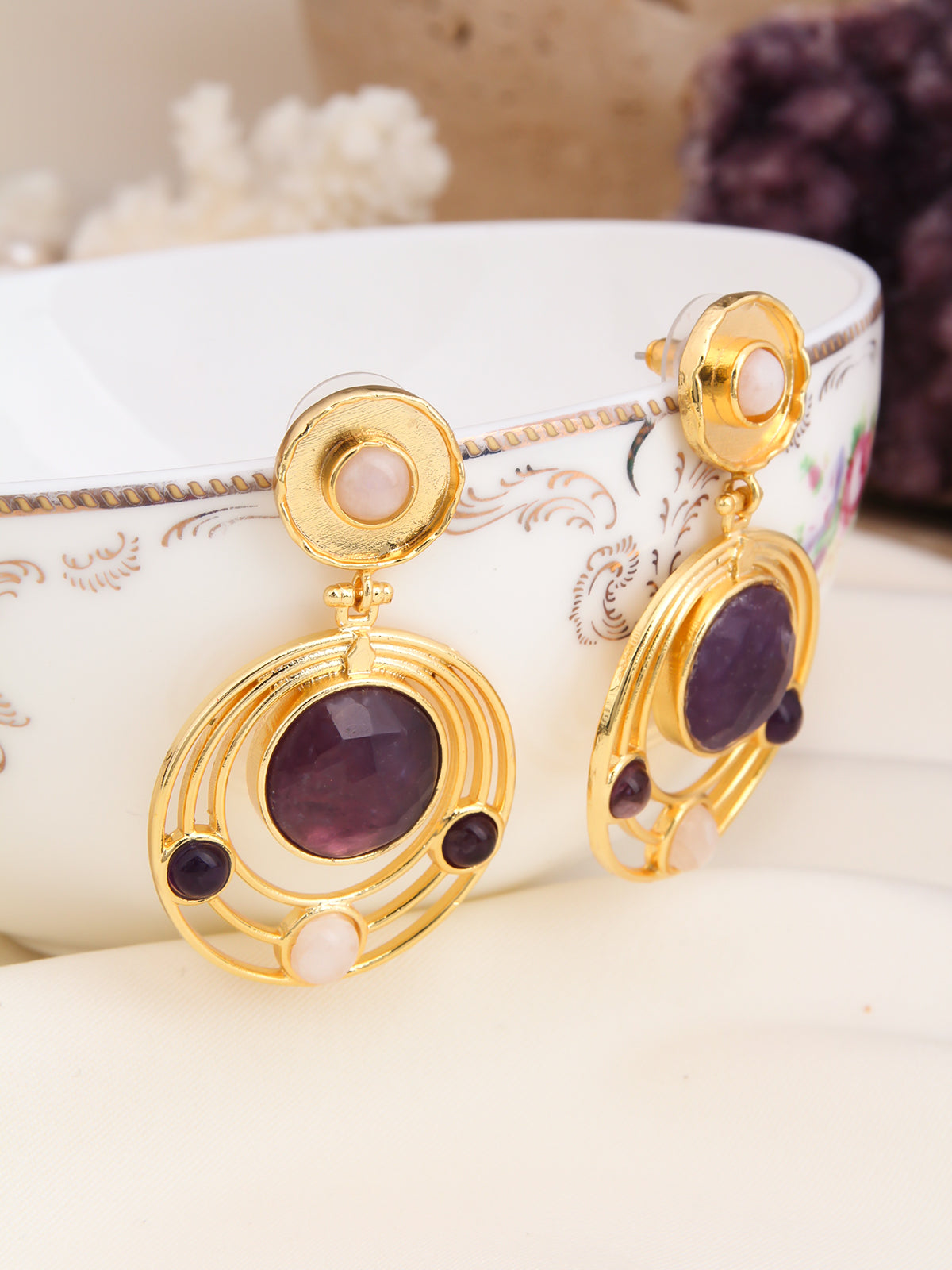 Amethyst Boucle D'oreilles