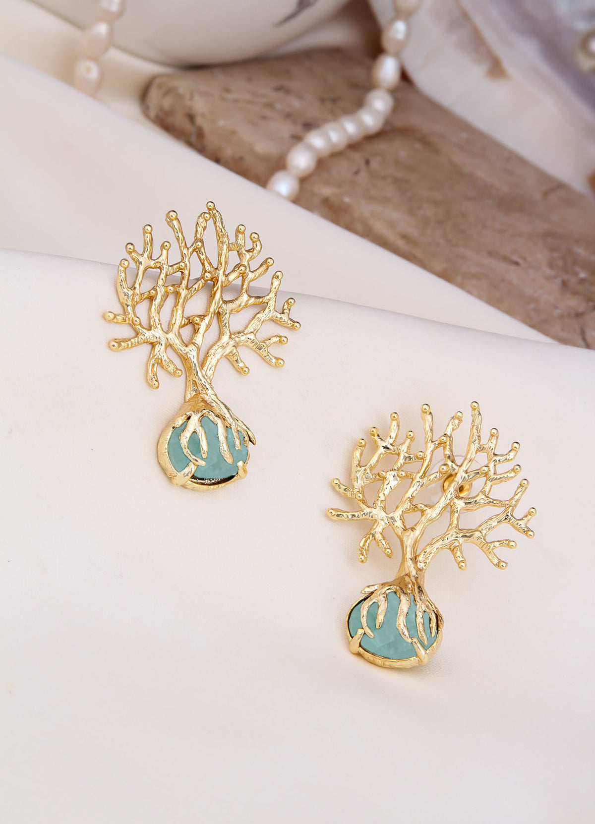 Amazonite Earring
