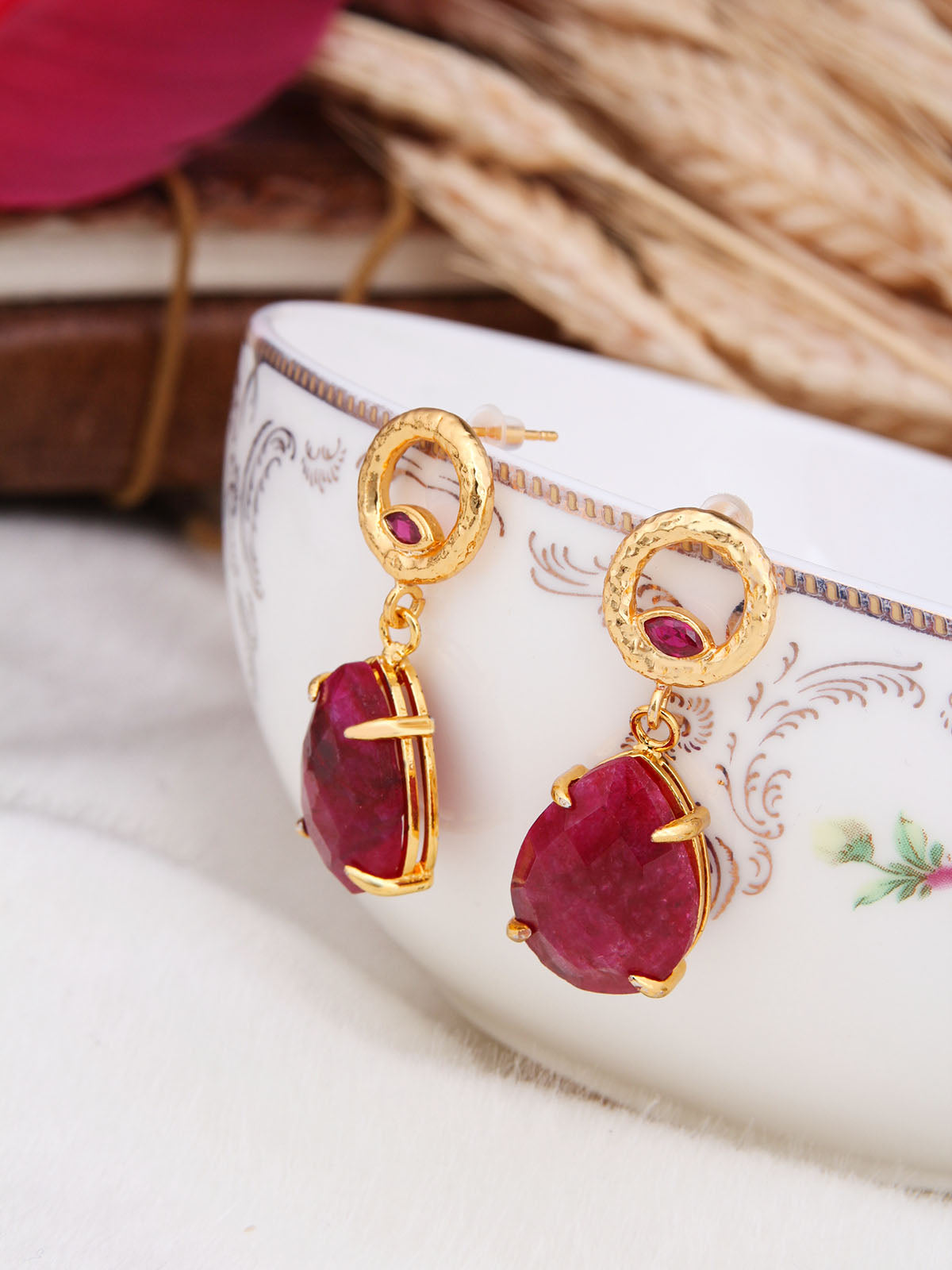 Rodanhite Earrings