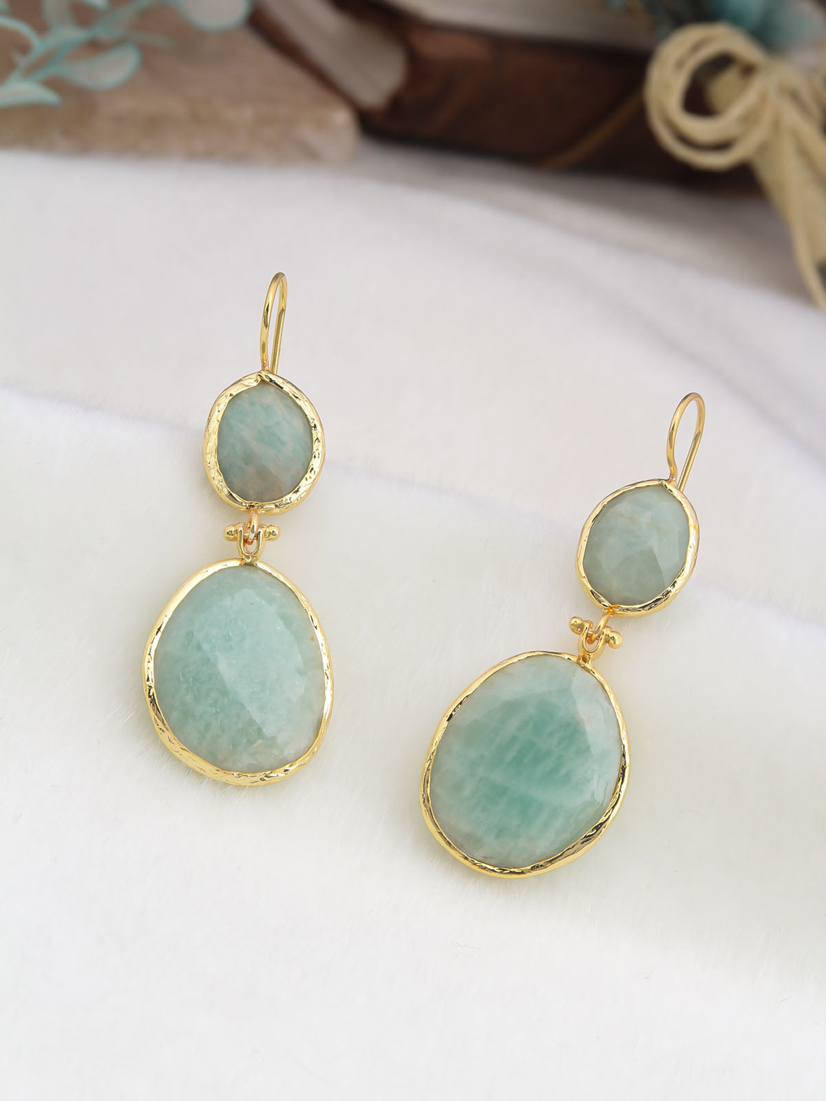 Amazonite Earring