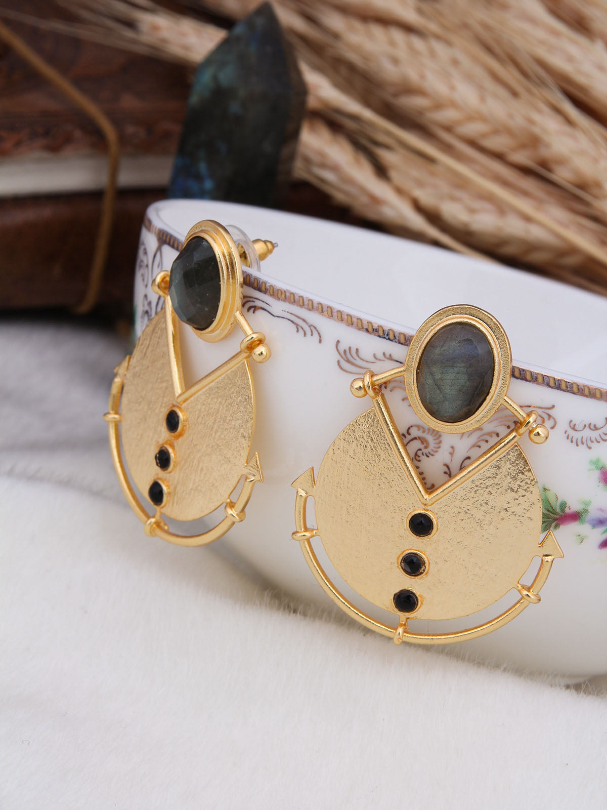 Labradorite Earrings