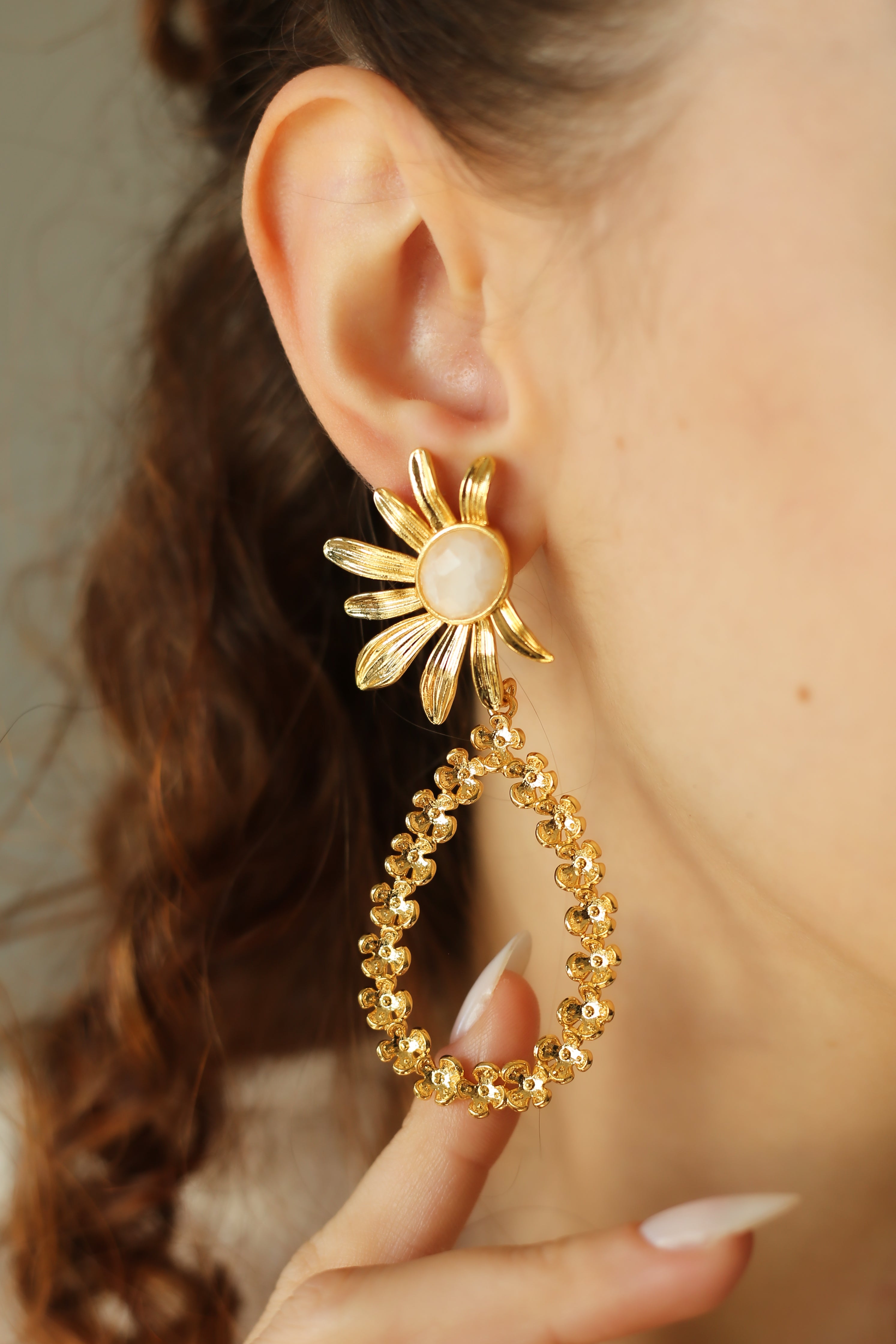 Moonstone Boucle d'oreilles