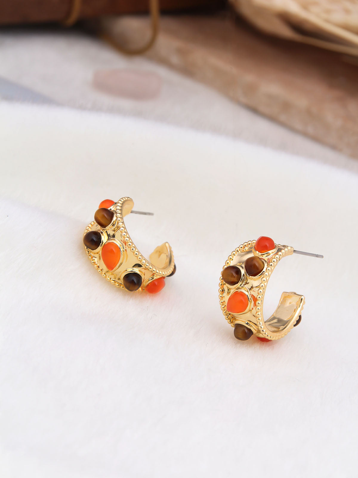Citrine Boucle D'Oreilles