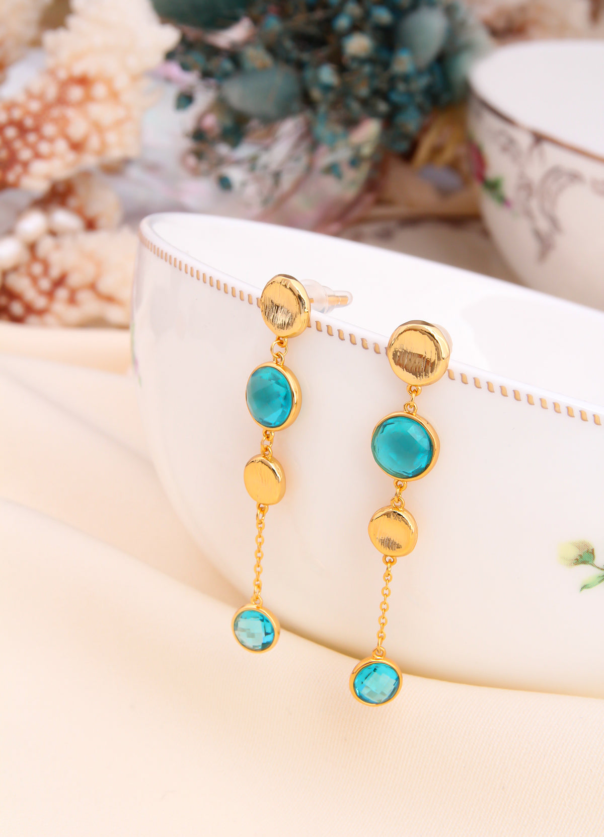 Zircon & Pearl Earring