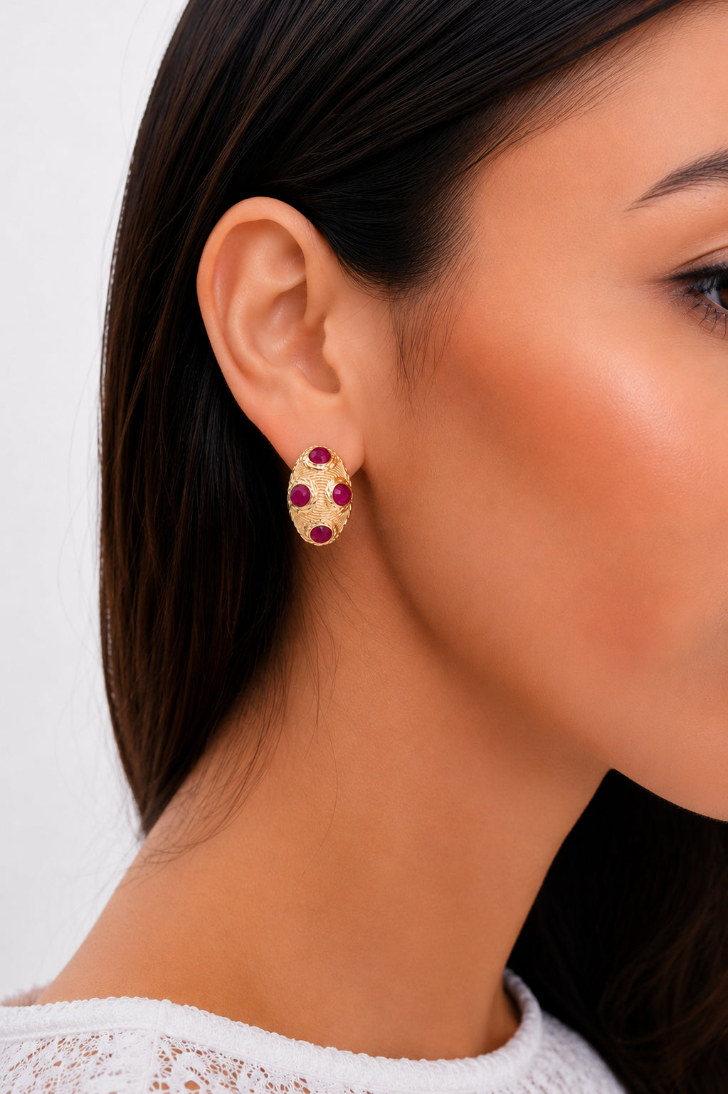 Agate Earring
