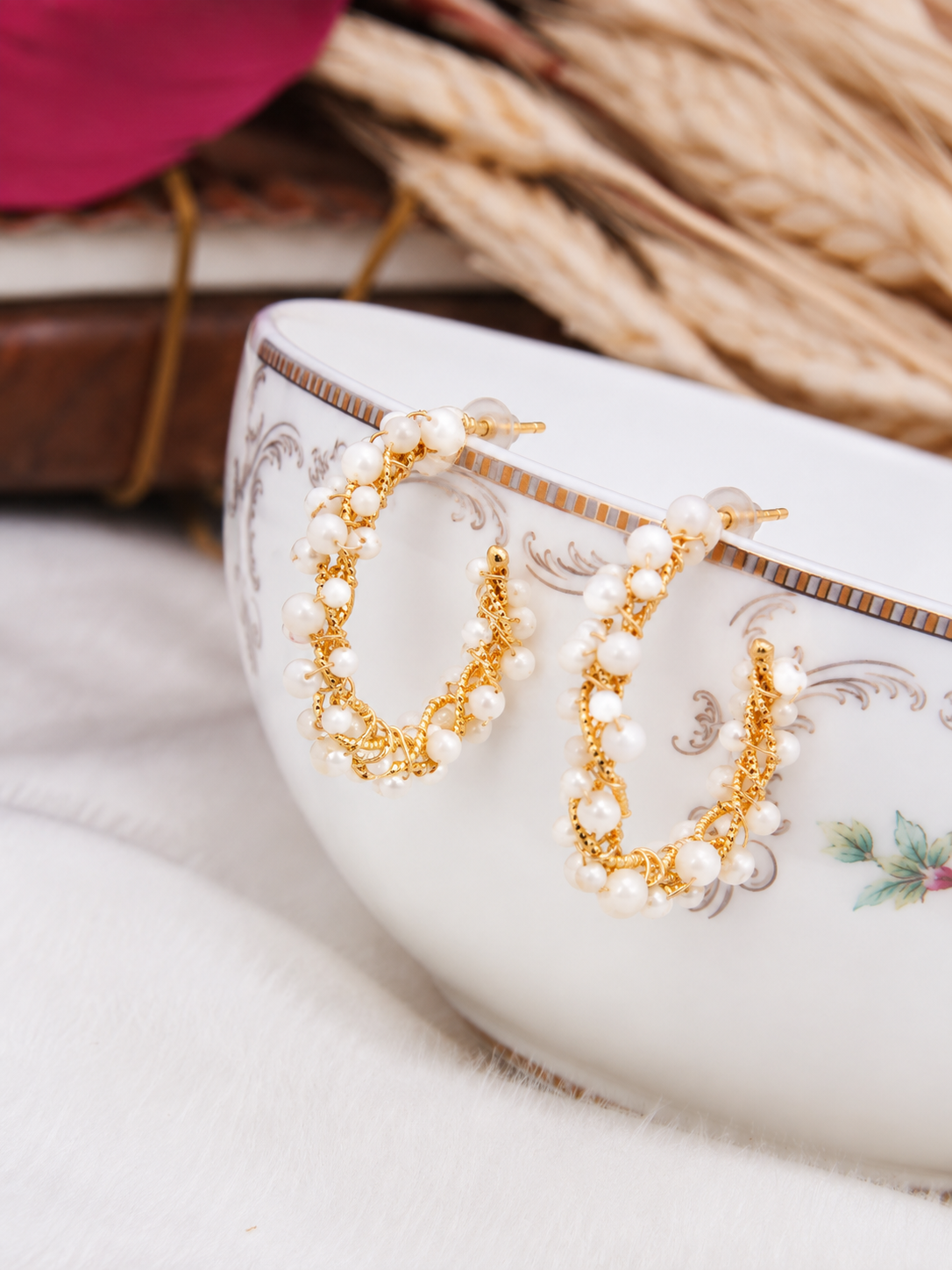 MoonStone Earring