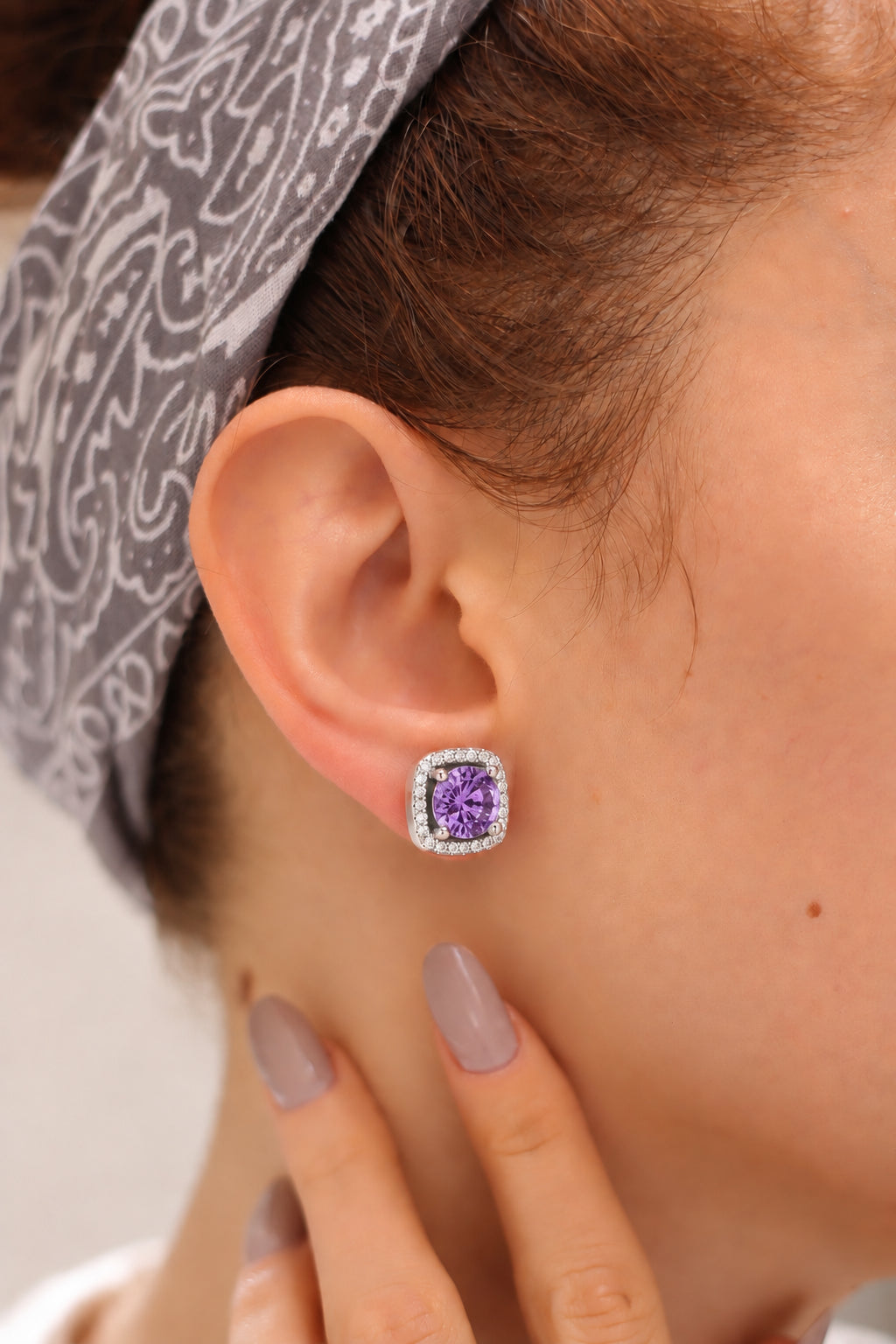 Zircon Earring