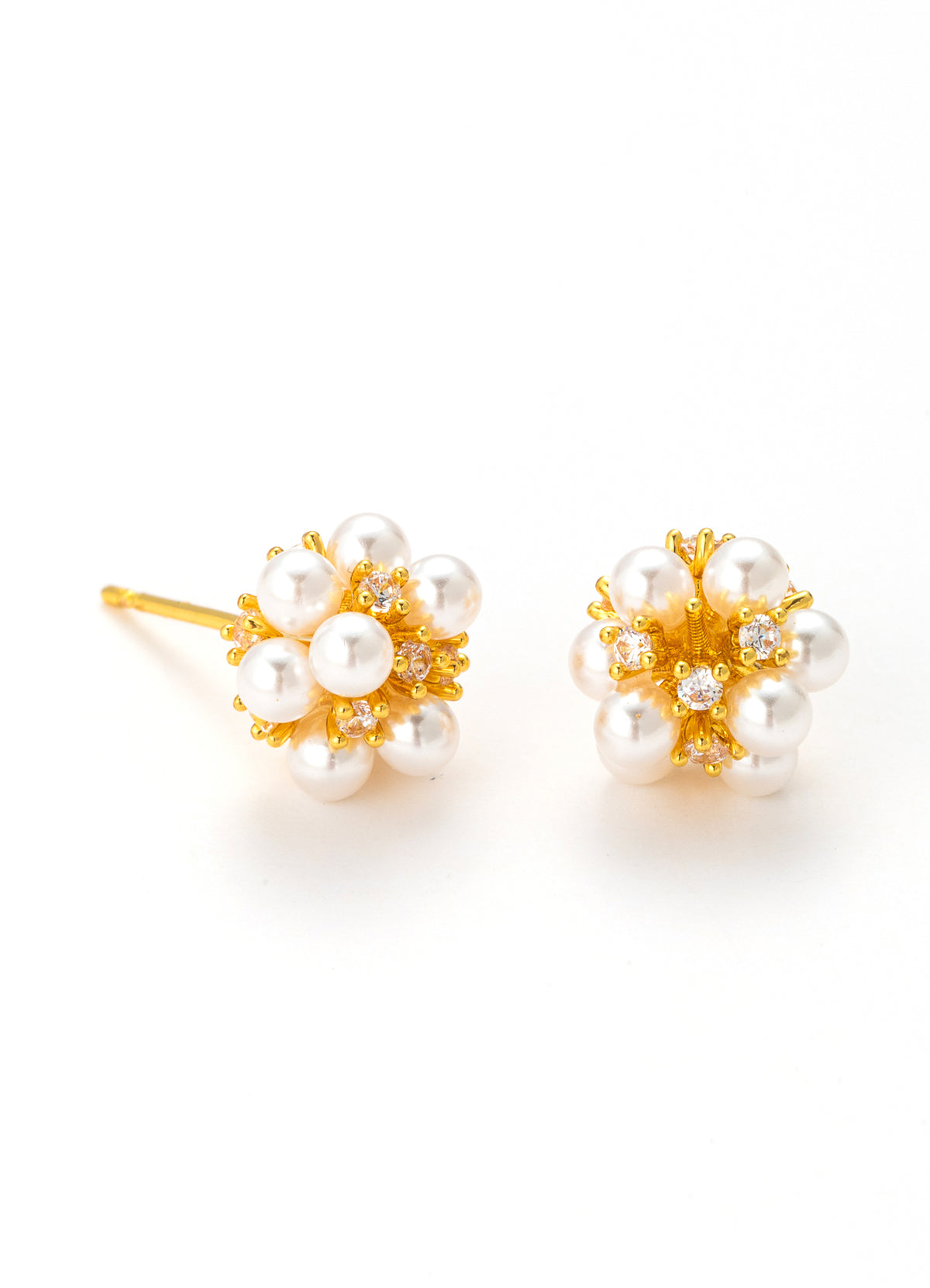 Pearl & Zircon Earring
