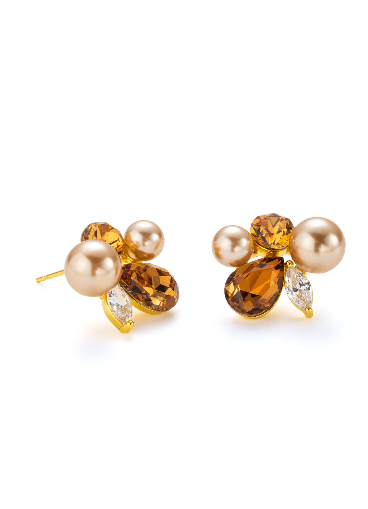 Pearl & Zircon Earring