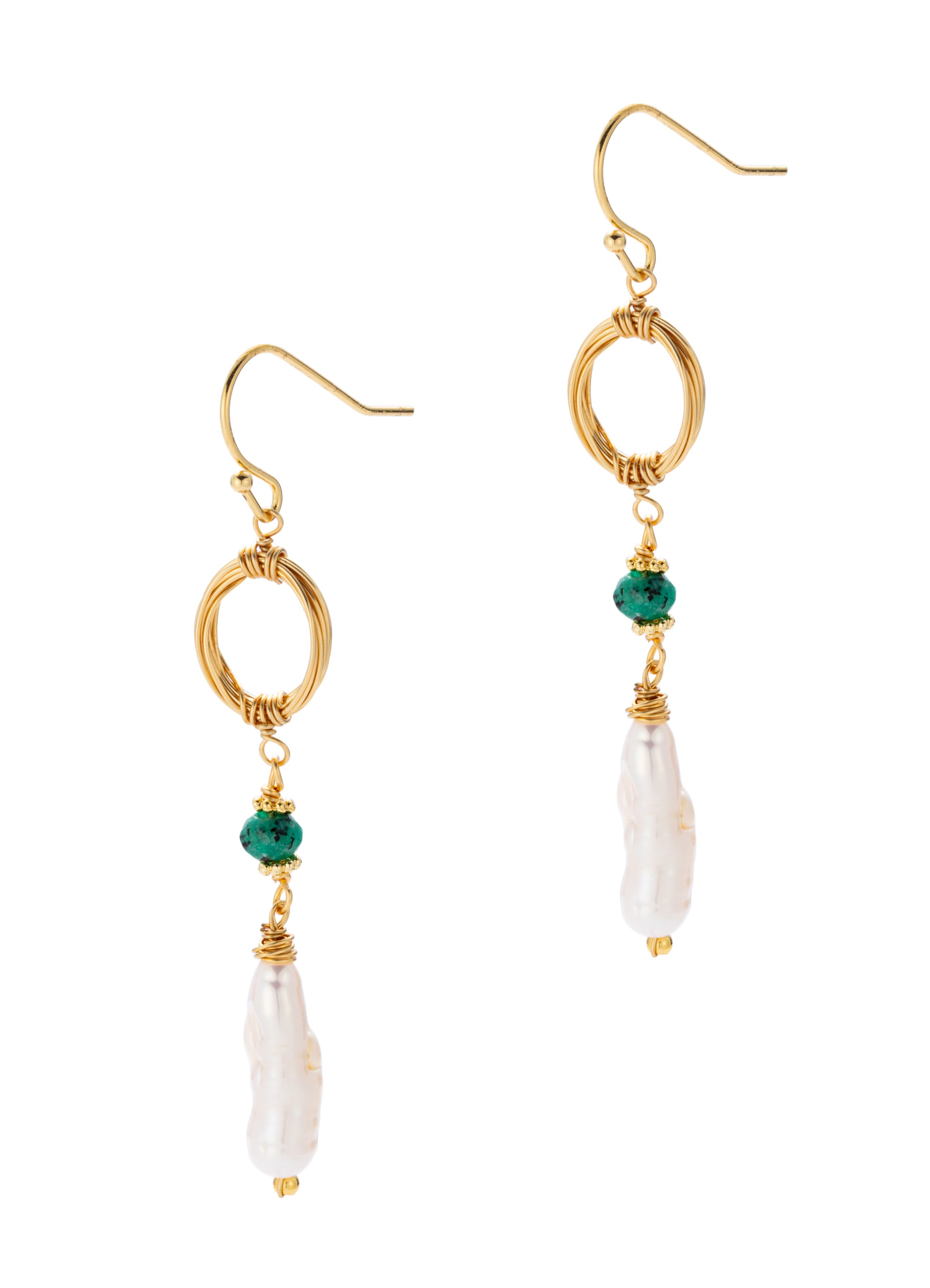 Pearl & Turquoise Earring