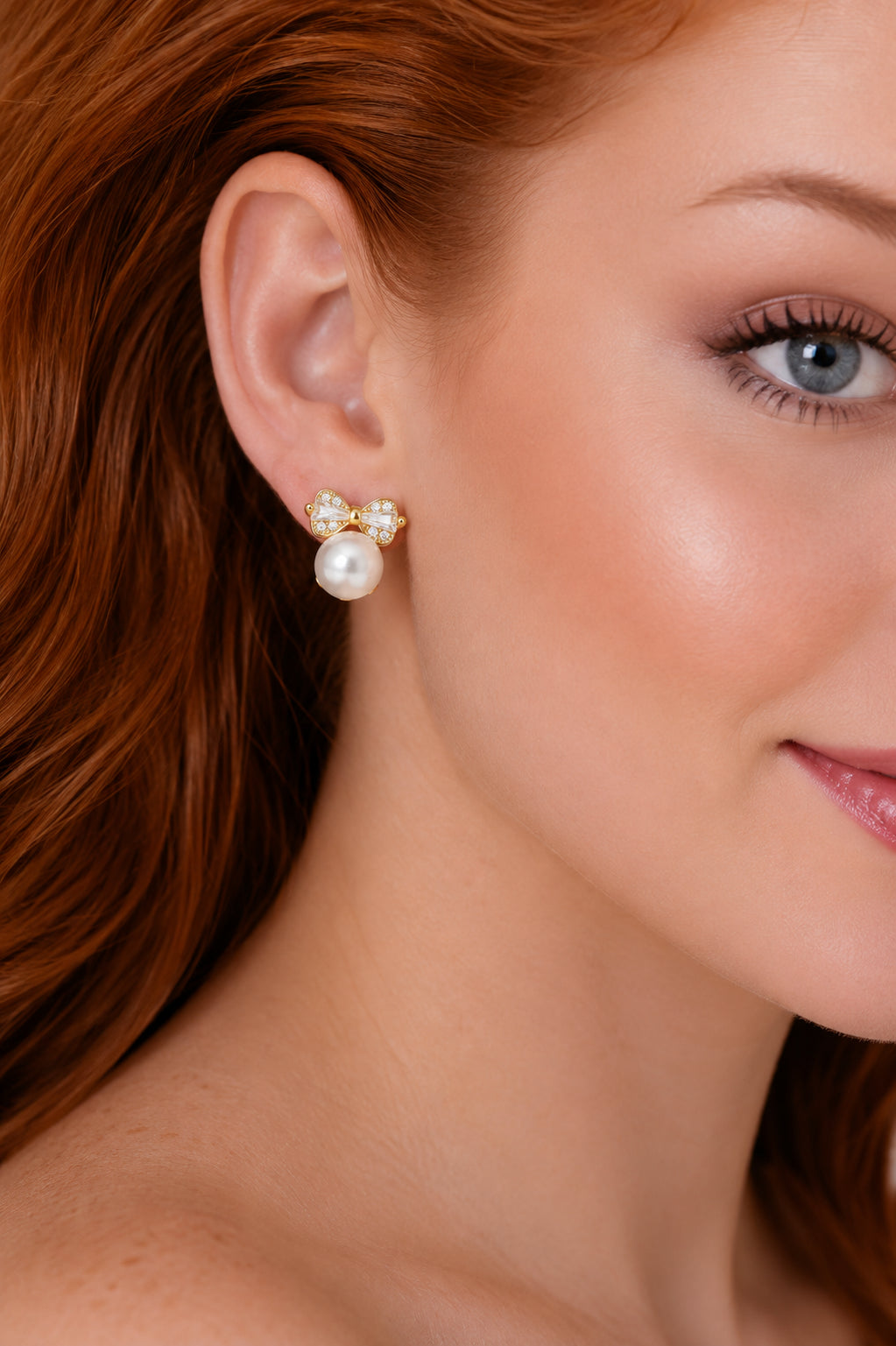Pearl & Zircon Earring