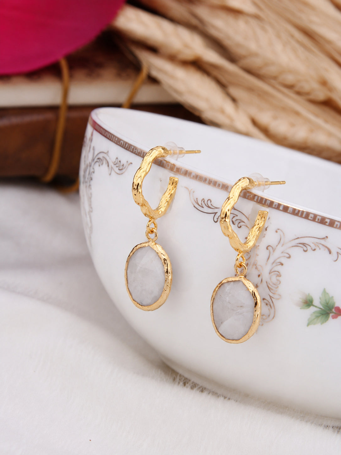 Moonstone Earring