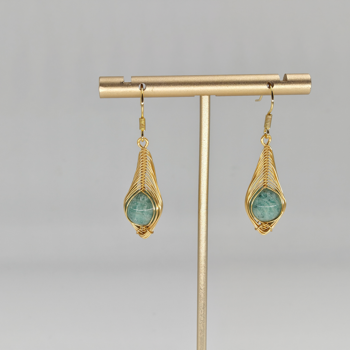 Amazonite Earring