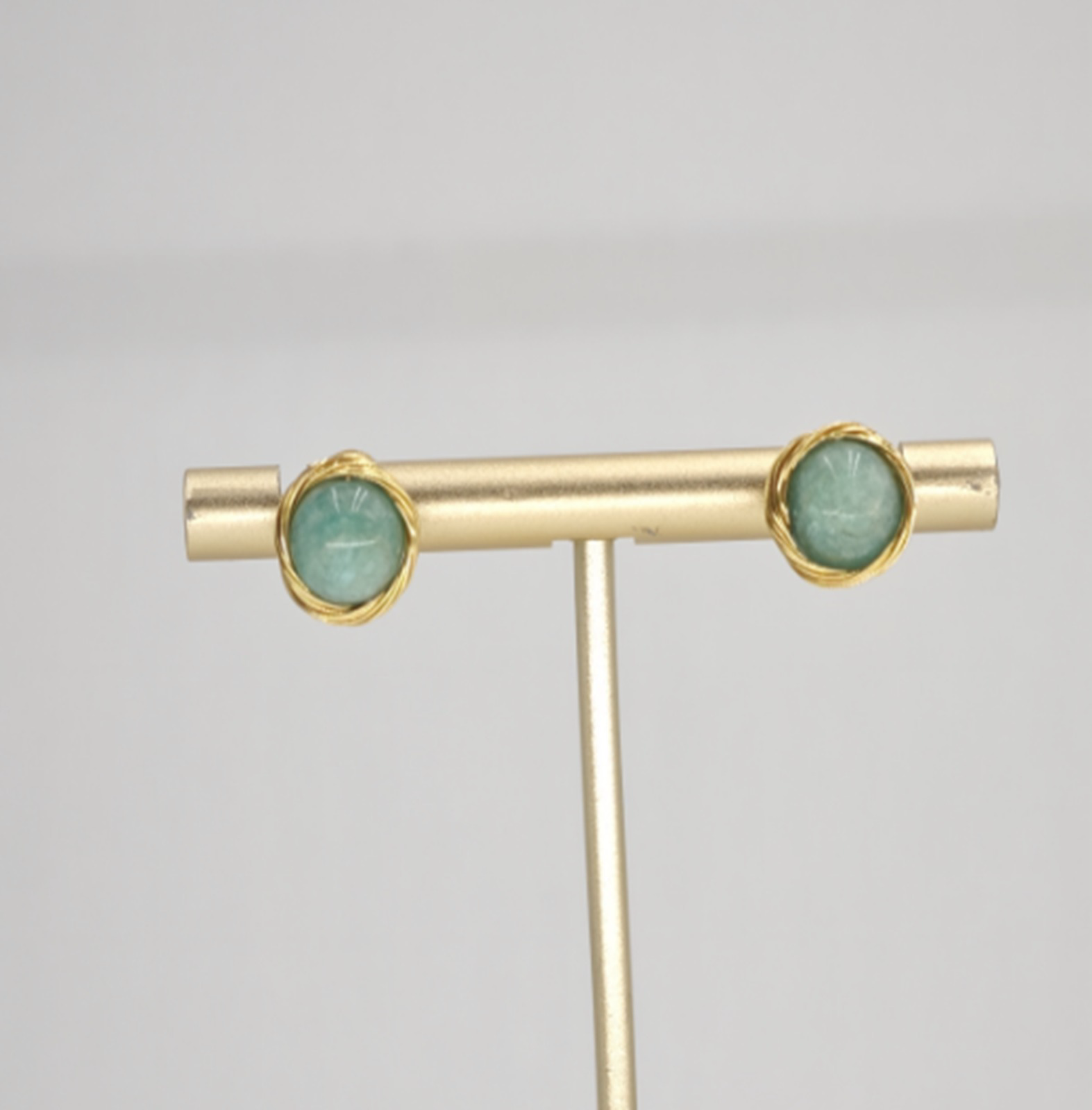 Amazonite Earring
