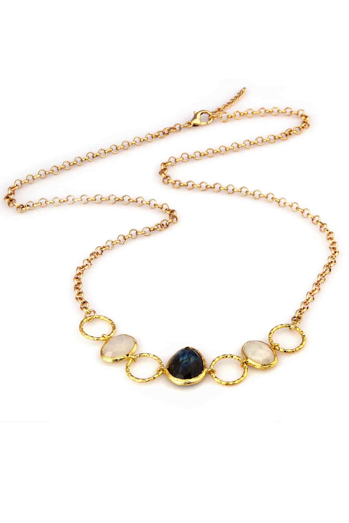 Labradorite & Moonstone Collier