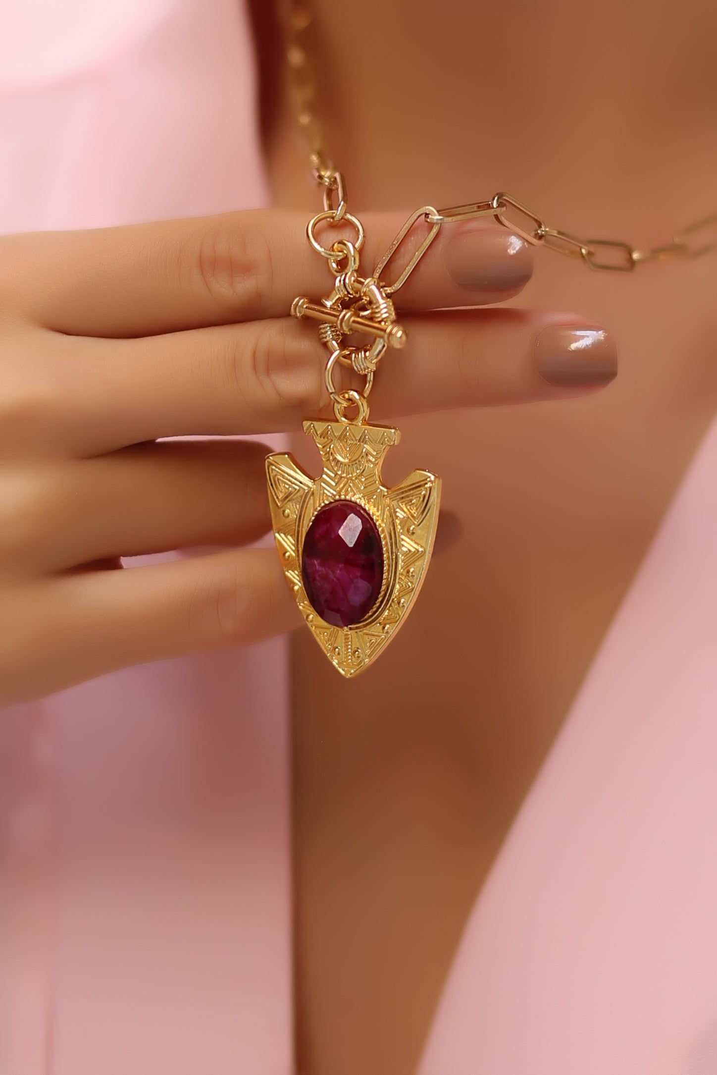Agate Collier