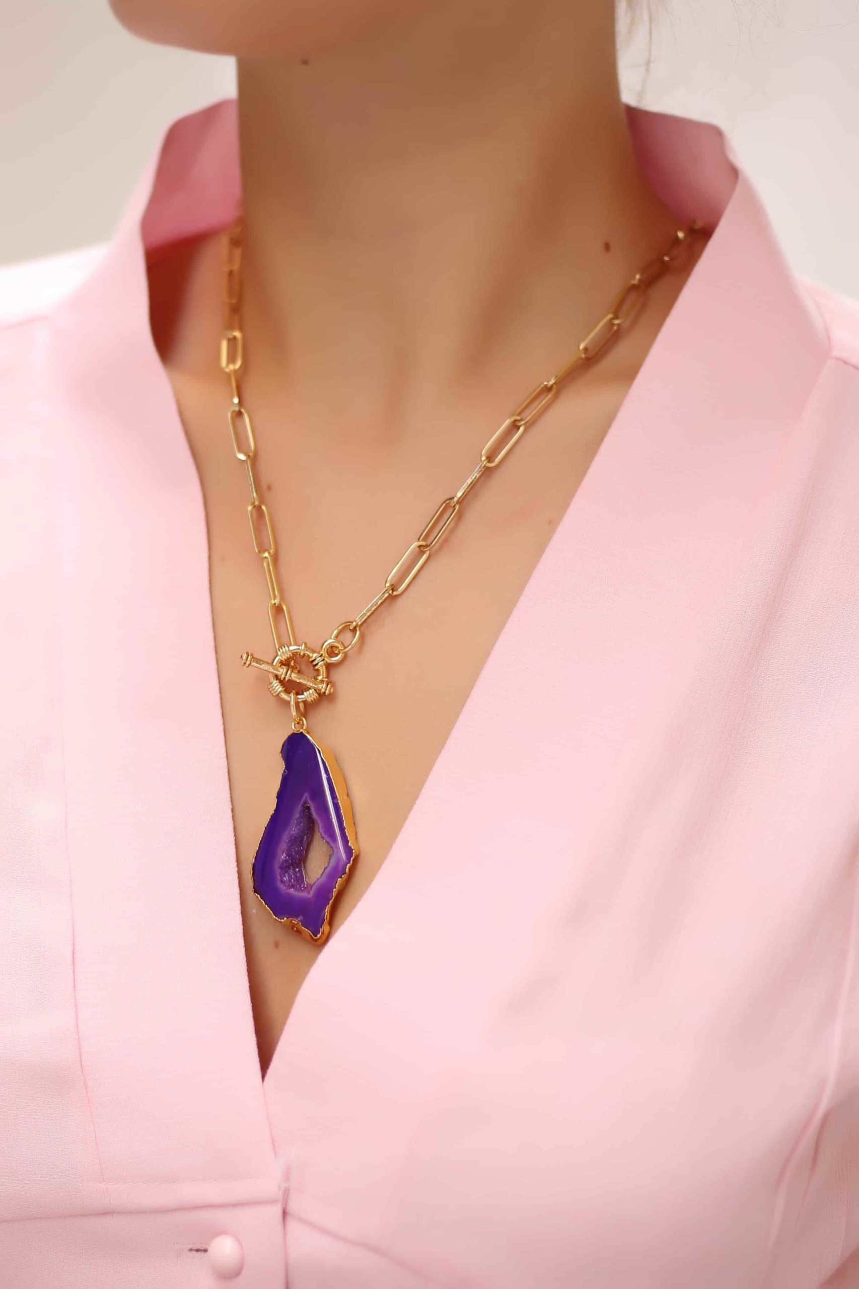 Agate Collier