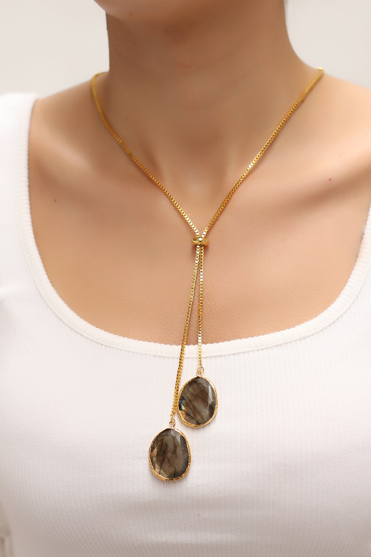 Labradorite Collier