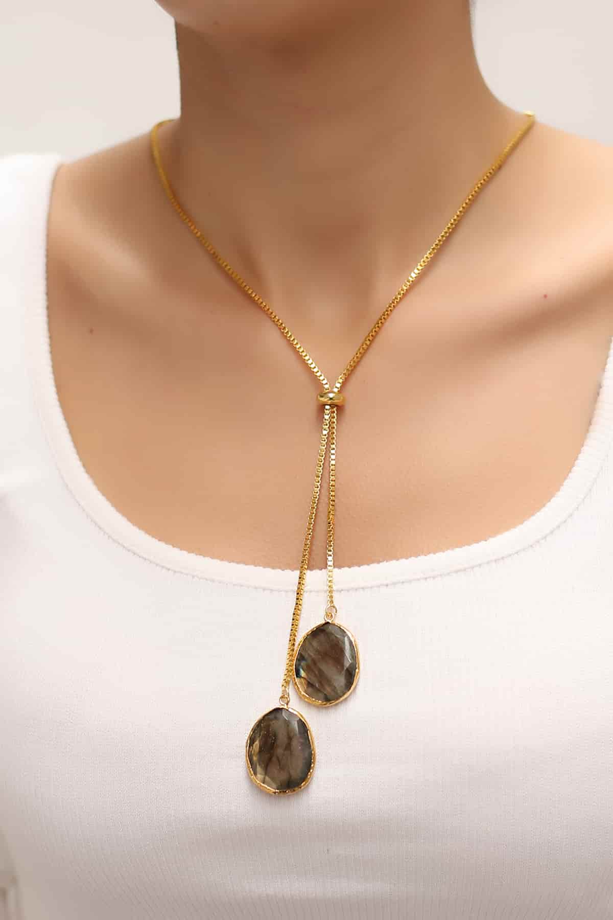 Labradorite Collier