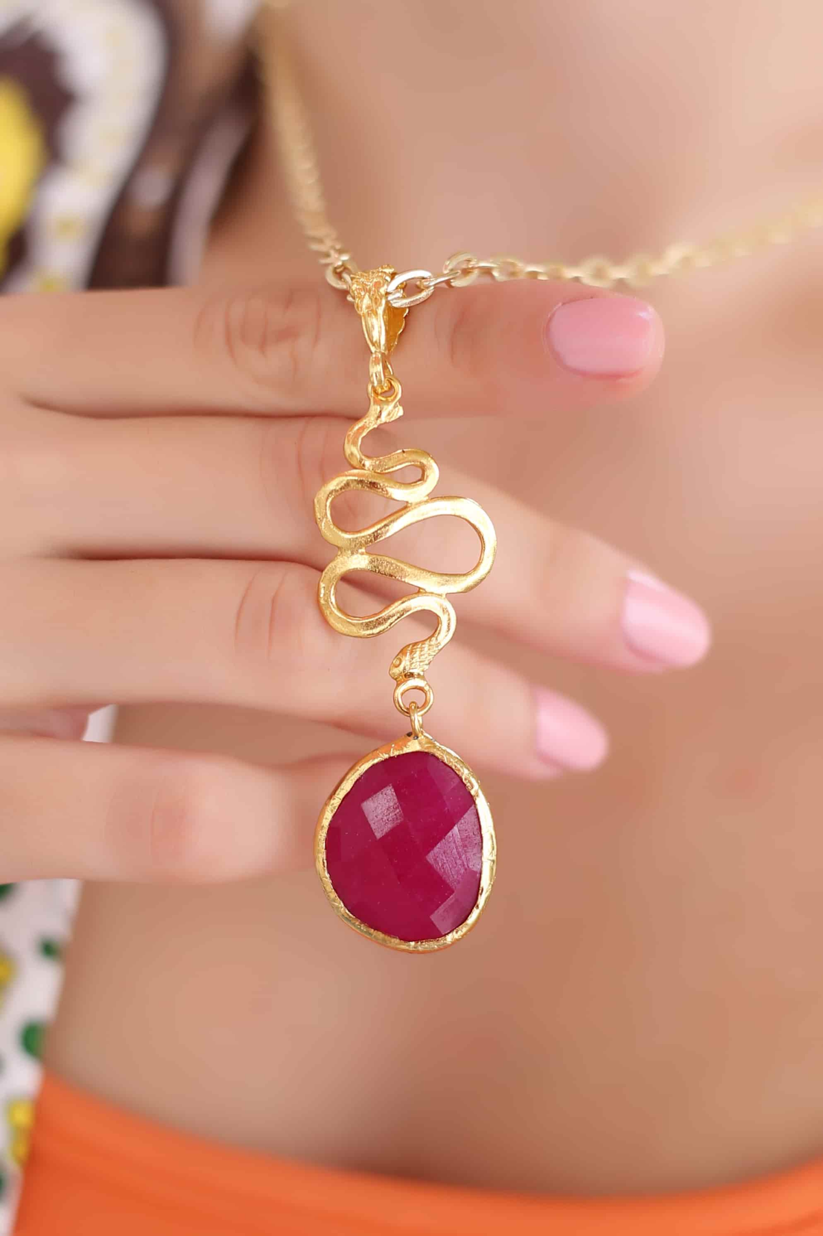 Agate & Mix Stone Collier