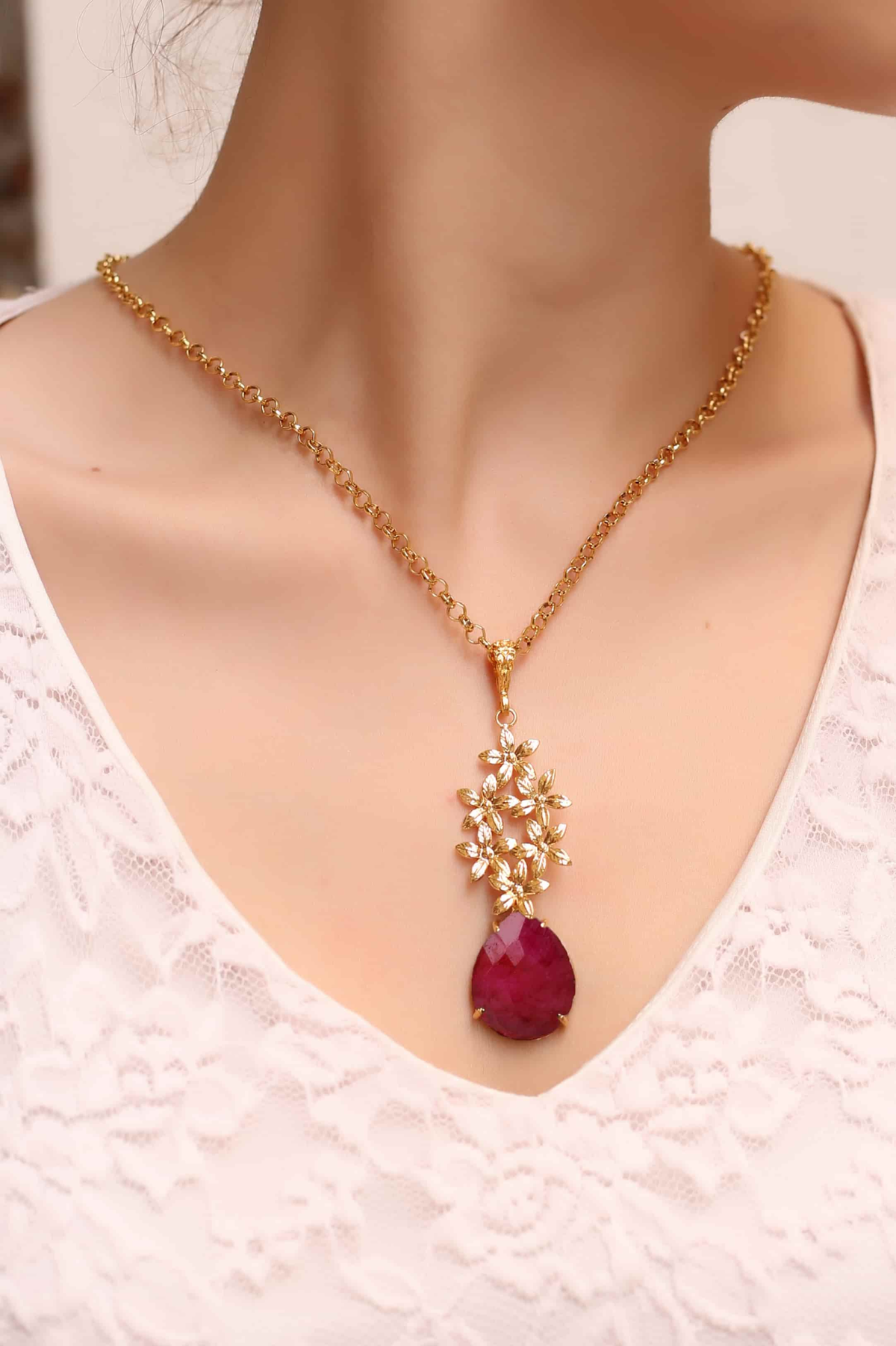 Agate Collier
