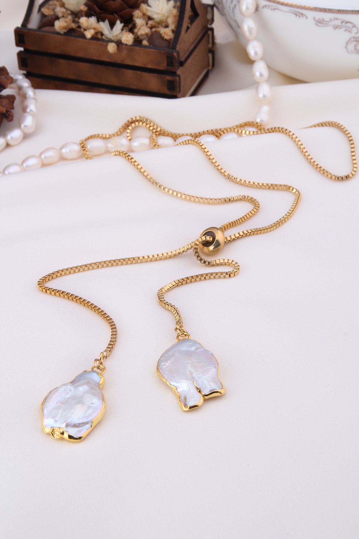 Labradorite & Moonstone Collier