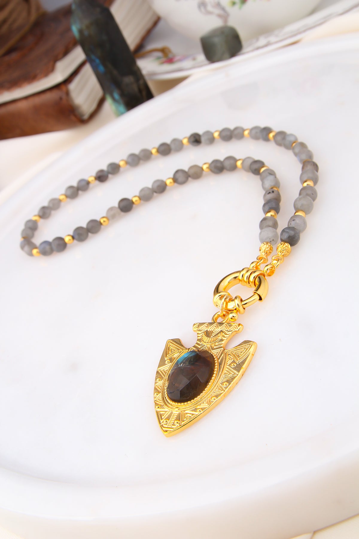 Labradorite Collier