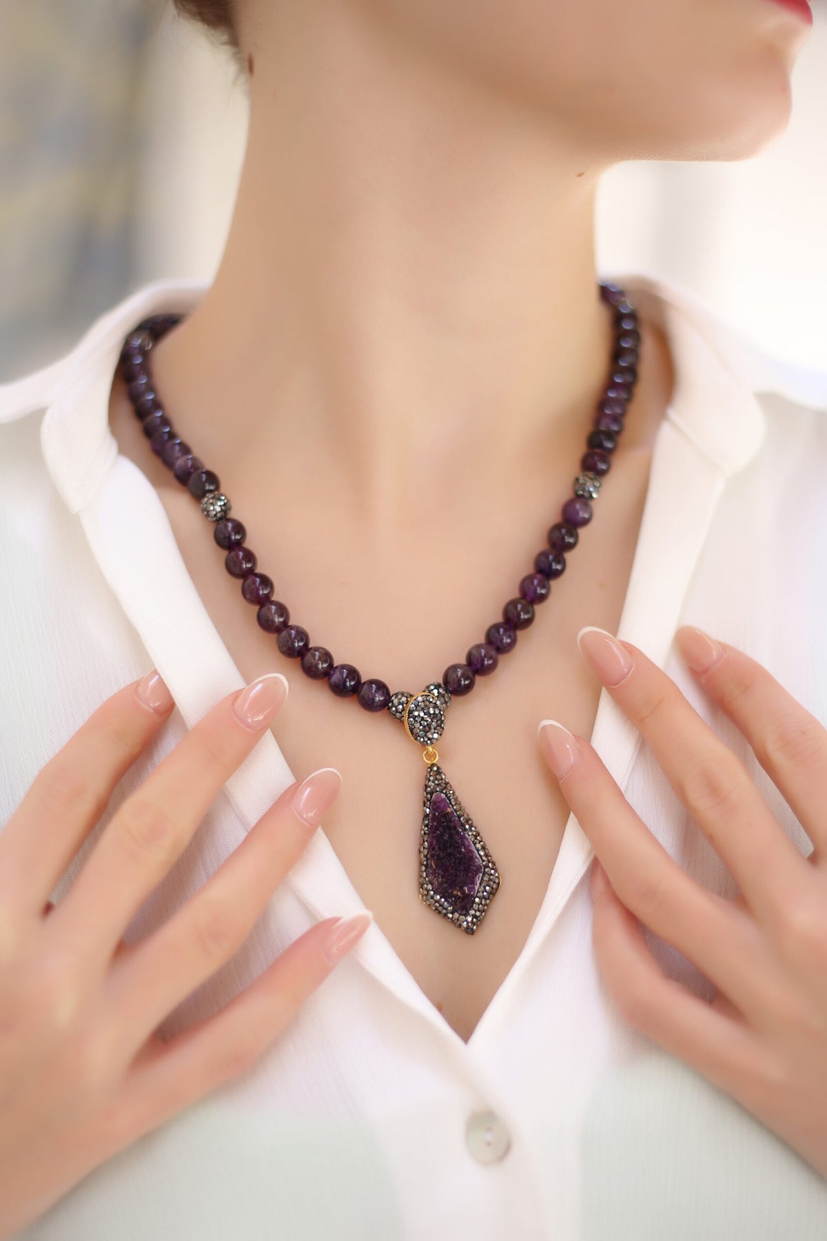 Amethyst Collier