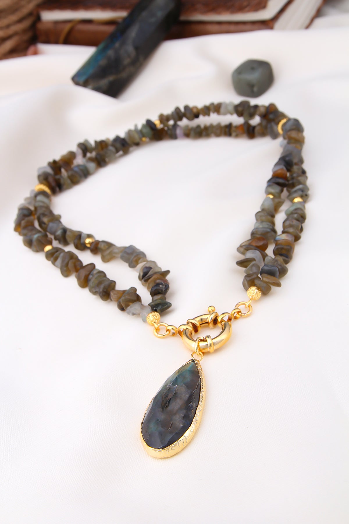 Labradorite Collier