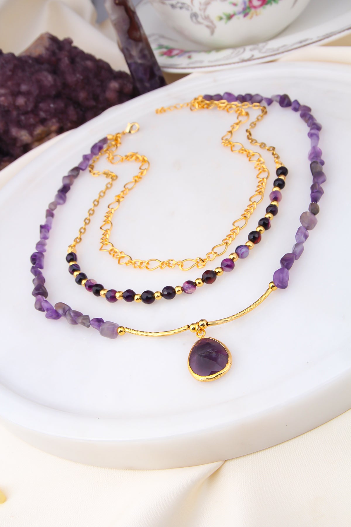 Amethyst Collier