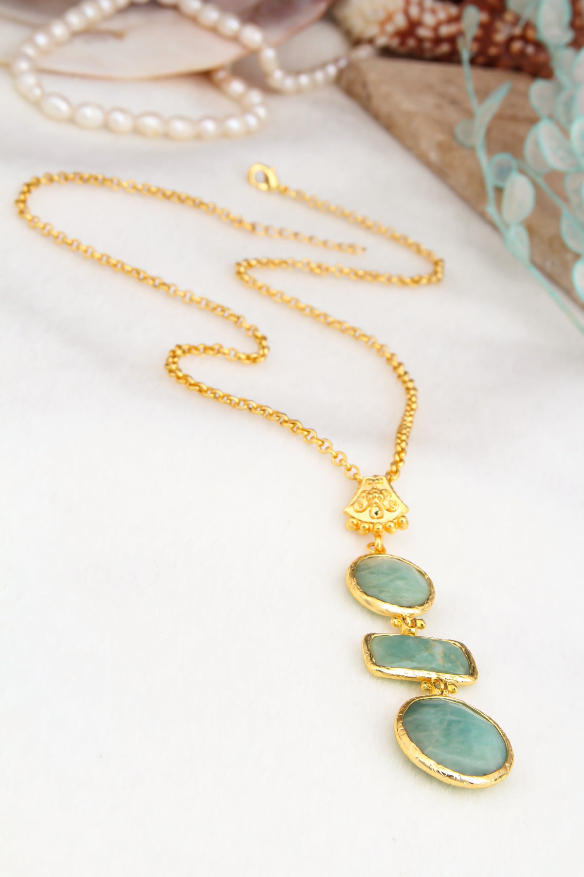Amazonite  Collier