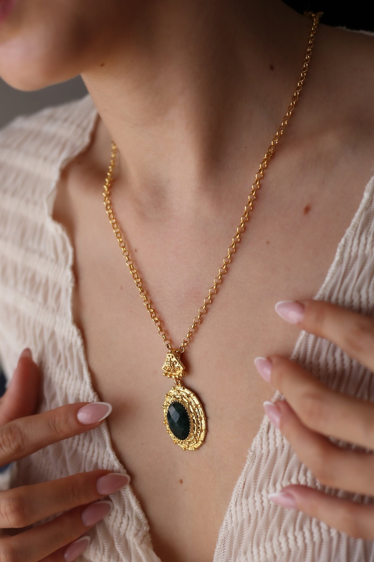 Agate Collier