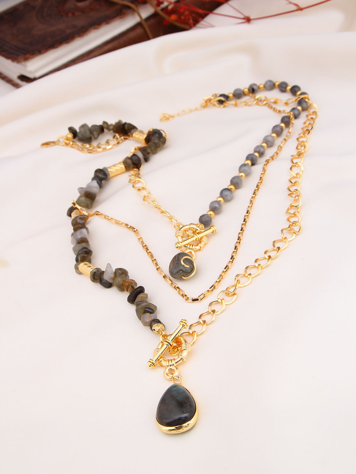 Labradorite Collier
