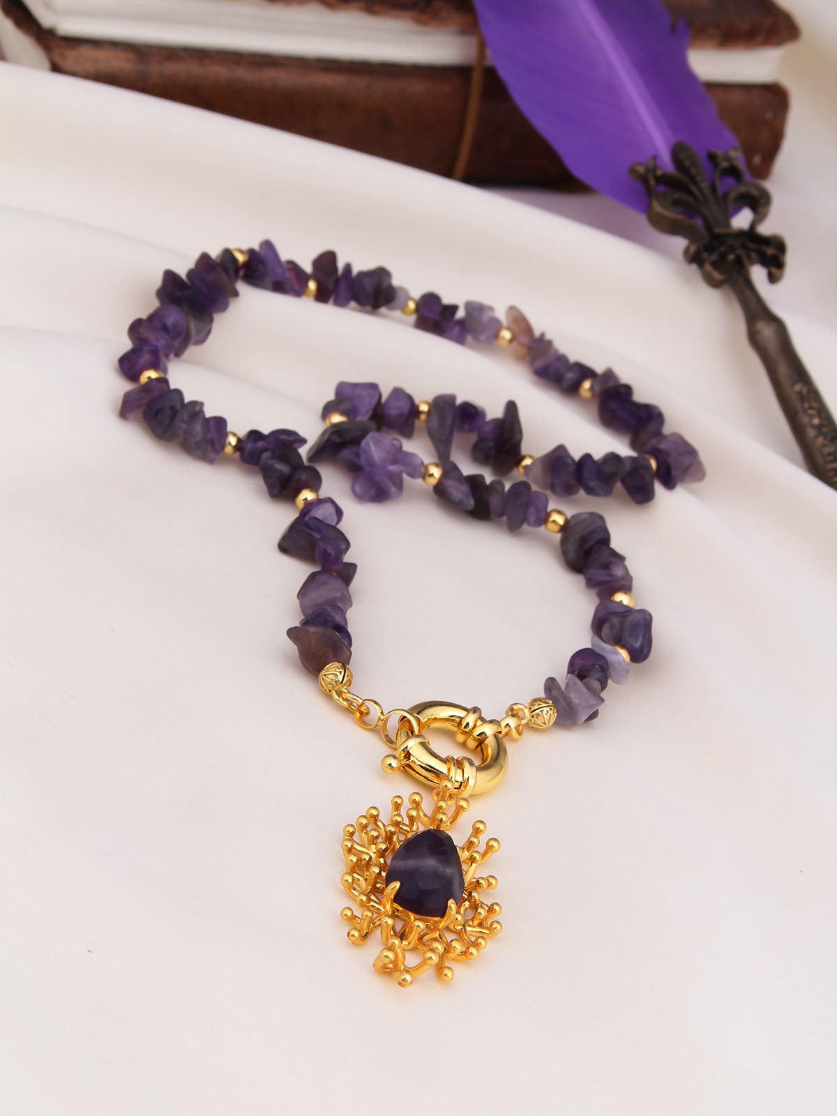 Amethyst Collier
